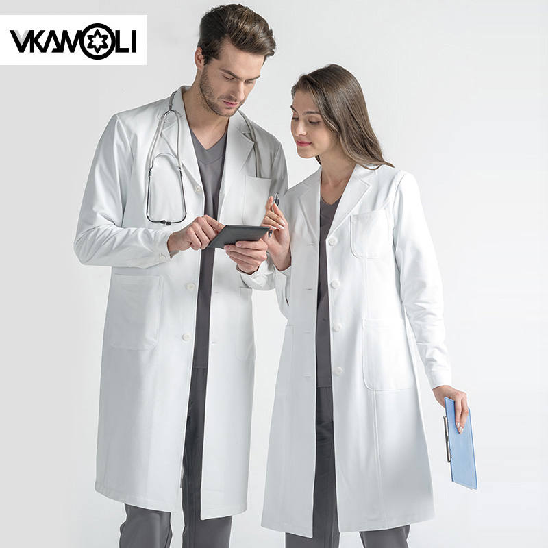 Hochwertiger weißer Mantel aus – Lab Coat Medical Bewertung und Preis