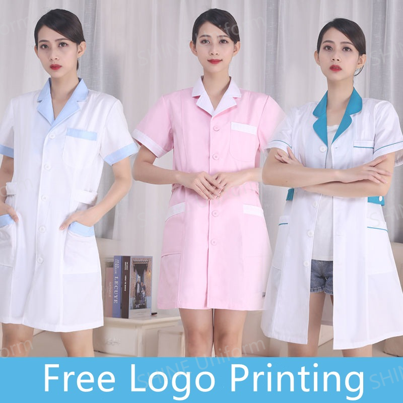 Weiße Krankenschwesteruniforme – Lab Coat Medical Bewertung und Preis